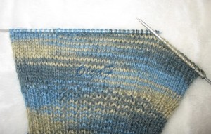 вязание носков 