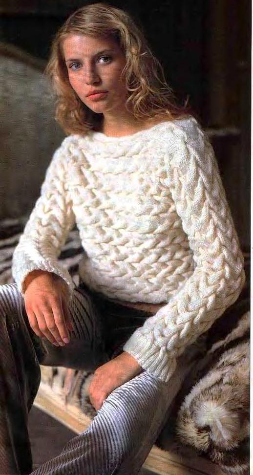 Описание: Вязание свитера женские - Все о моде