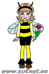 новогодний костюм пчелка