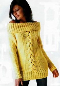 вязание пуловер