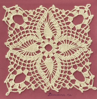 Мотивы для вязания крючком на Darievna.ru