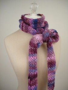 вязание шарфов