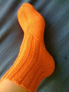 вязаные носки