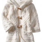 вязаное пальто для детей