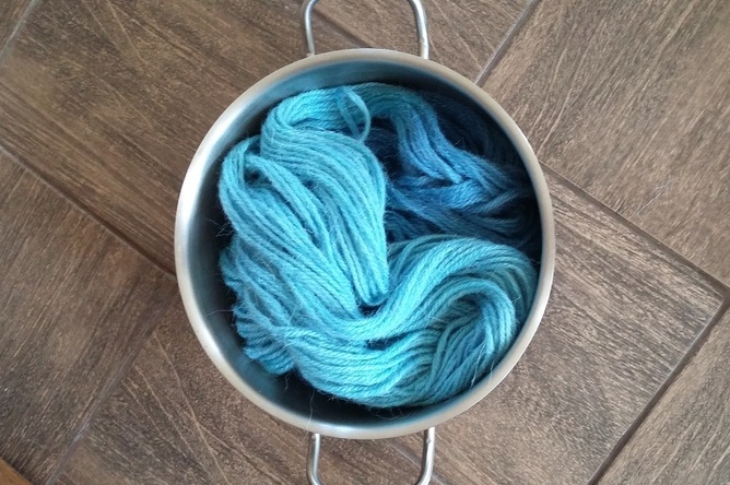 Как мы красили пряжу (личный опыт) как покрасить пряжу