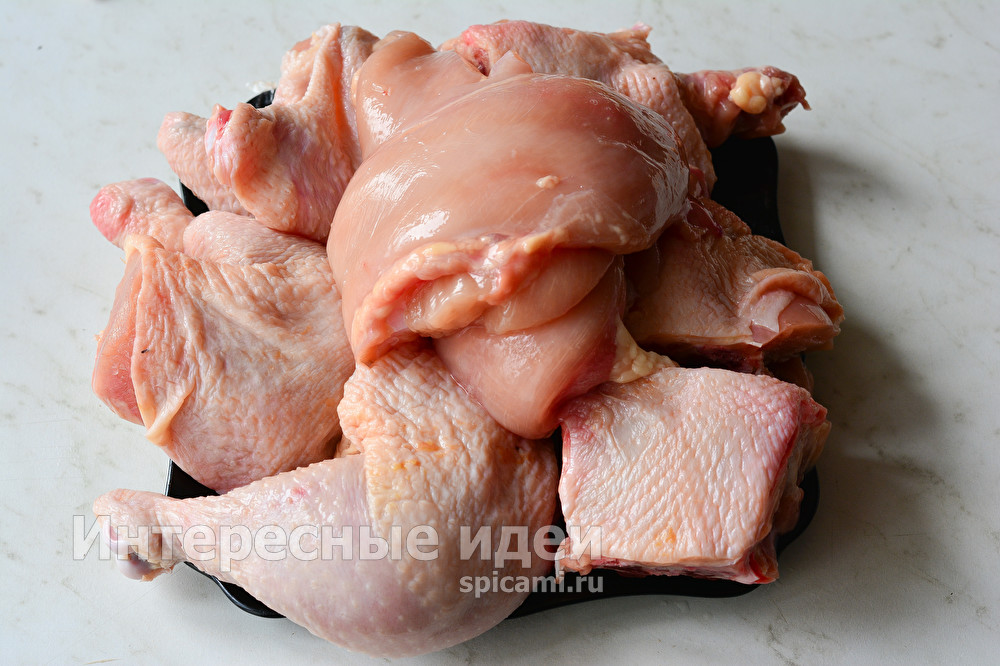 Как разделать курицу на куски легко и просто как разделать курицу на порционные куски