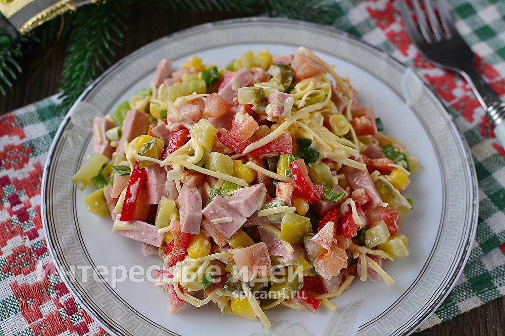 Салат «Мексика» — варить не надо салат Мексика