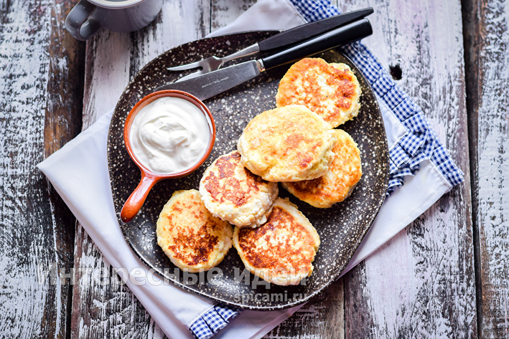 Сырники без масла, муки и сковороды сырники без масла и муки