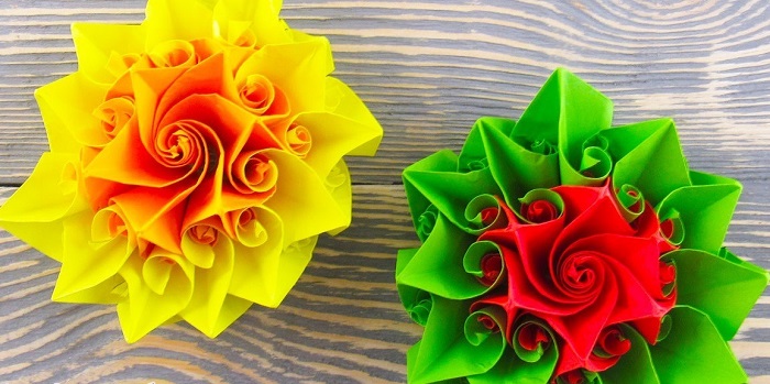 Розы из бумаги без клея — интересный способ, которым мало кто пользуется