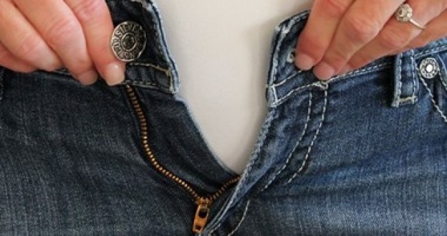 Как увеличить брюки в талии и бедрах