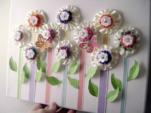 Цветы йо-йо: мастер класс и идеи использования