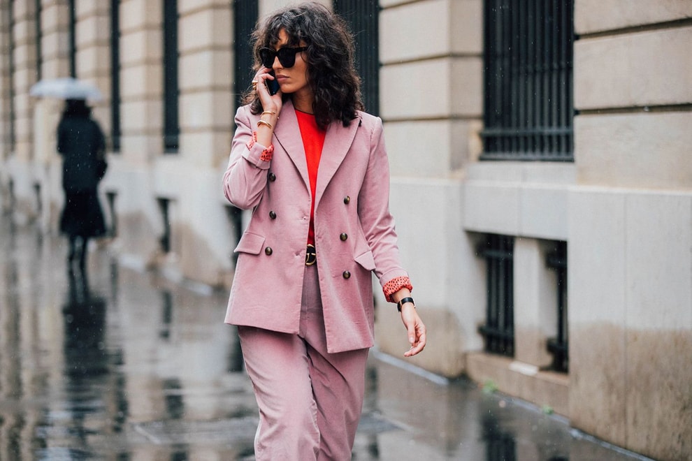 Женские брючные костюмы 2019 года