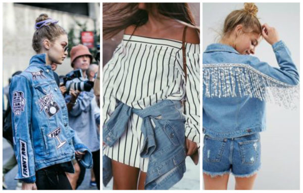 С чем носить джинсовую куртку женскую: советы