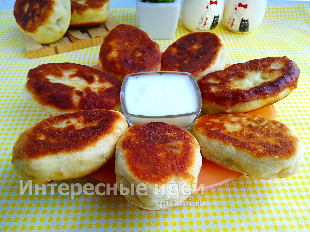 Пирожки за 5 минут — простое тесто пирожки за 5 минут