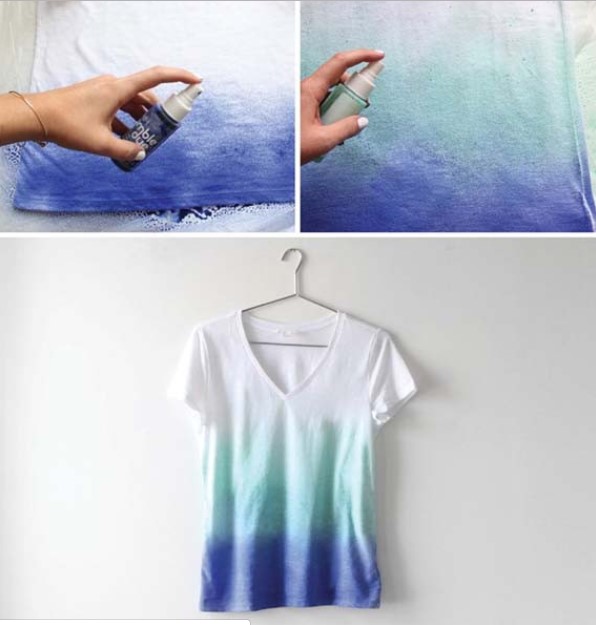 Как покрасить футболку в домашних условиях