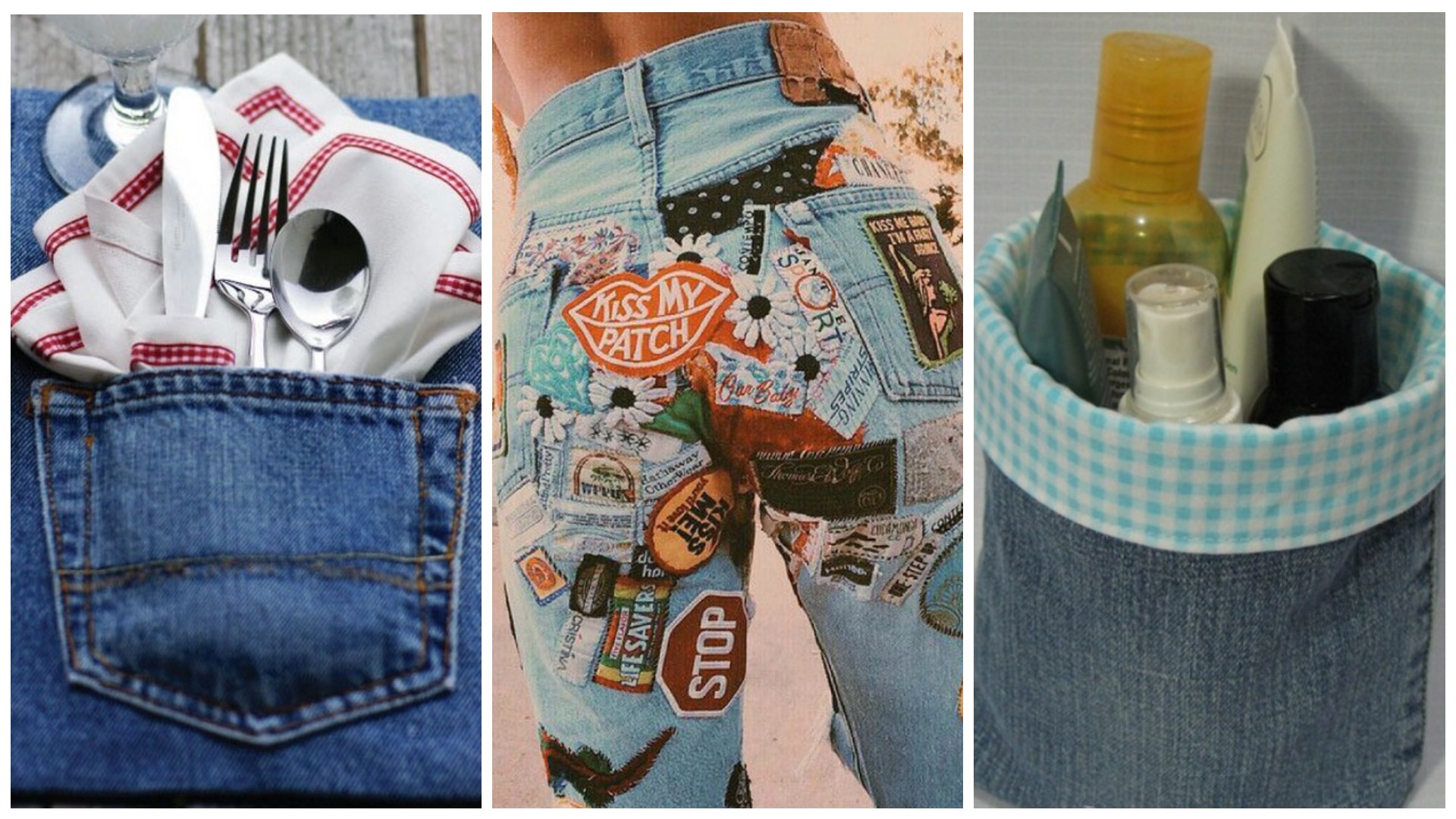 15 крутых идей переделать старые джинсы 15 крутых идей