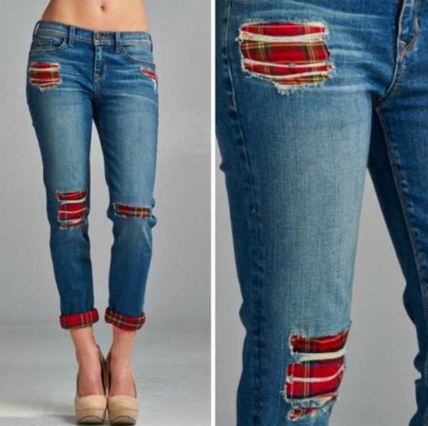 Перешитые джинсы