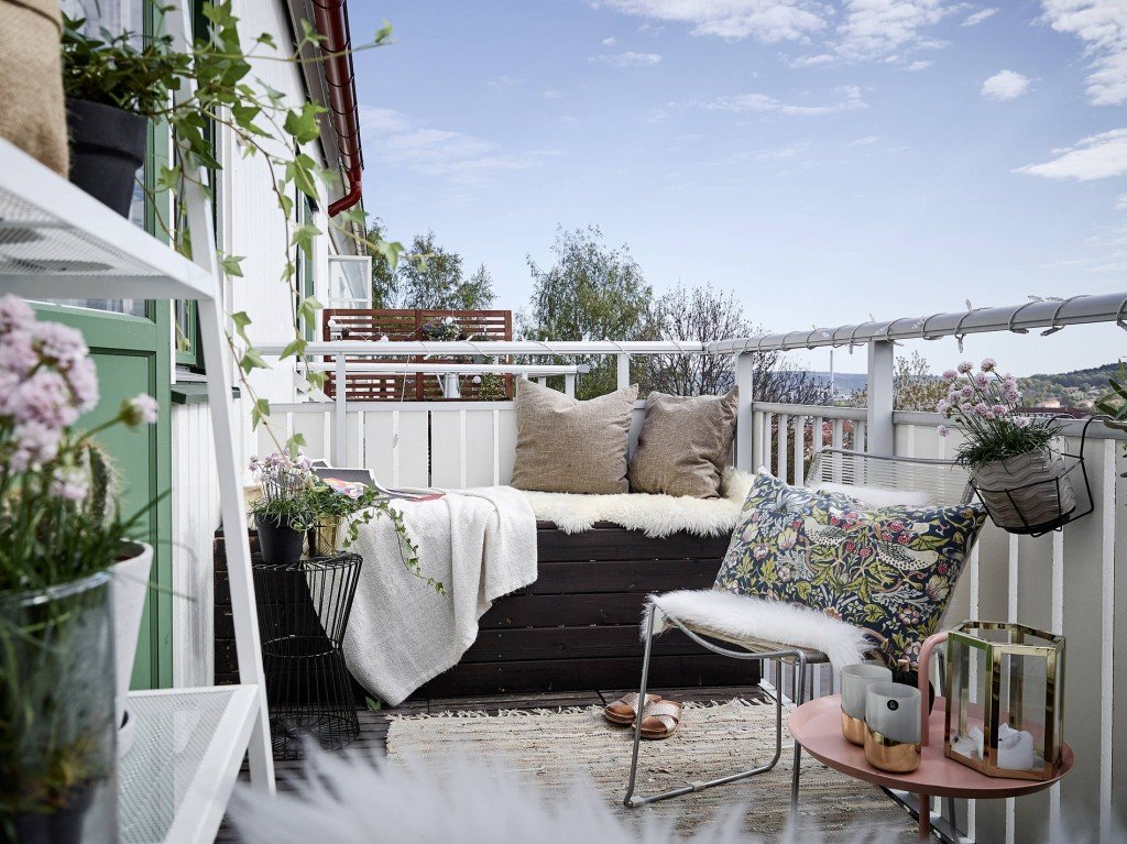 12 идей полезного и красивого обустройства балкона