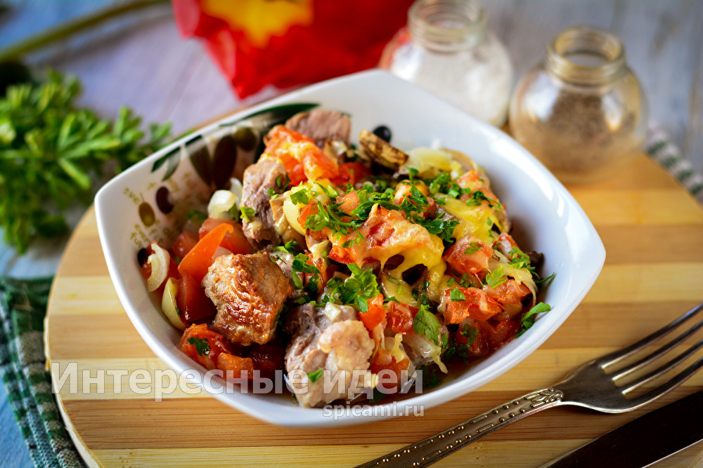 Свинина запеченная с овощами — потрясающий рецепт свинина запеченная с овощами