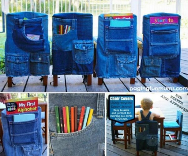 10 крутых идей! Разрежь старые джинсы и смастери новые вещи
