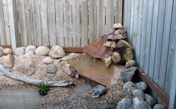 Как сделать водопад по стеклу на даче своими руками водопад