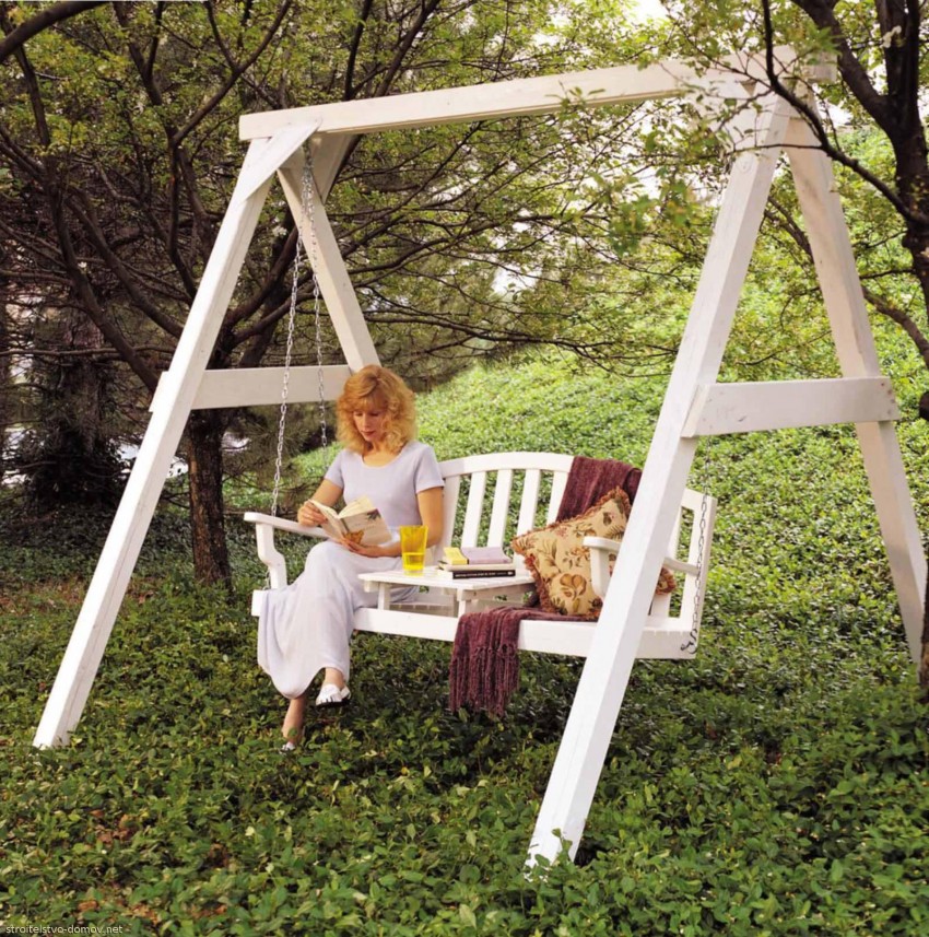 Качели для дачи своими руками – лучшие идеи с фото Качели для дачи своими руками: фото, идеи