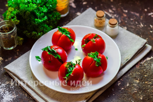 начинить помидоры