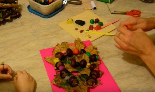 Поделки из природного материала на тему «Осень» для детского сада: пошаговый мастер-класс
