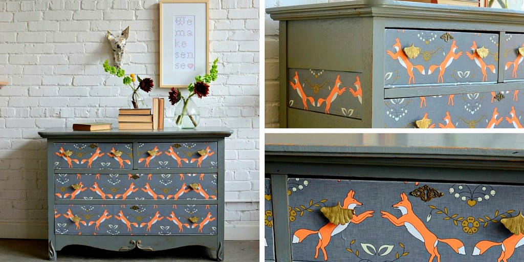 Как обновить старый комод своими руками комод