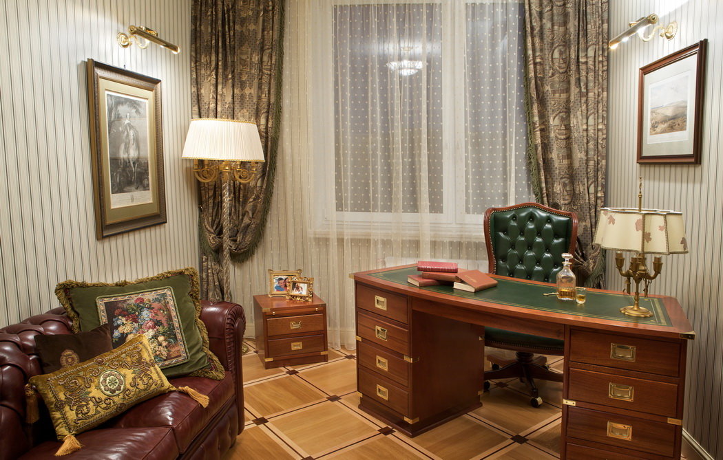 Как оборудовать кабинет у себя дома Уютный Кабинет