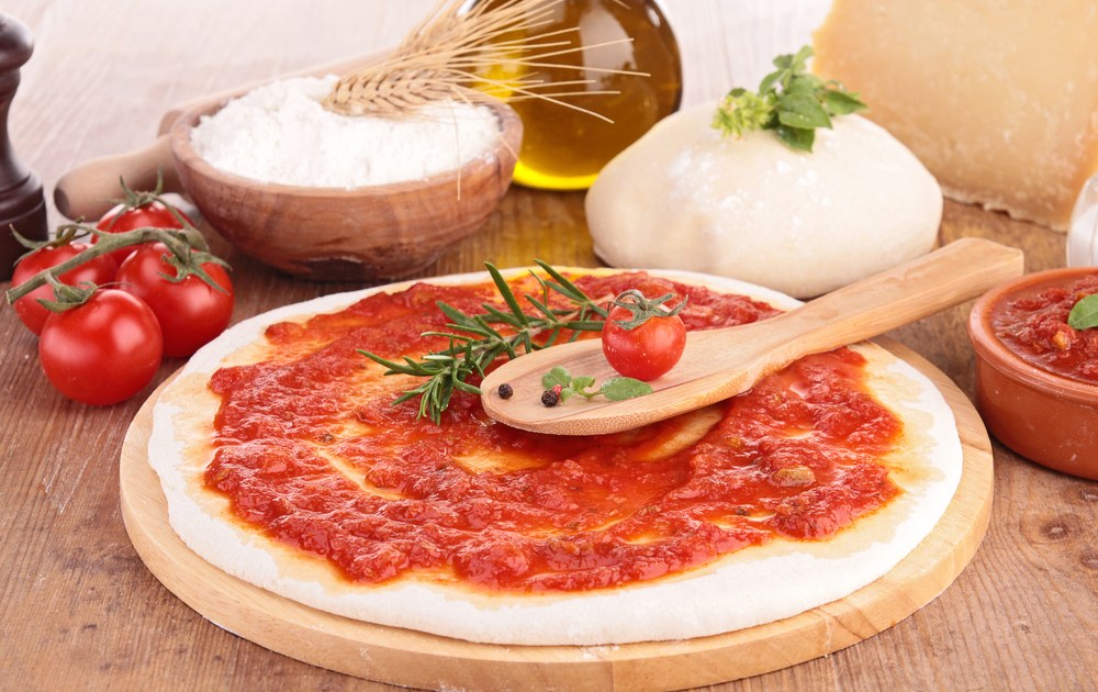 Идеальное тесто для быстрой пиццы Заготовка для пиццы