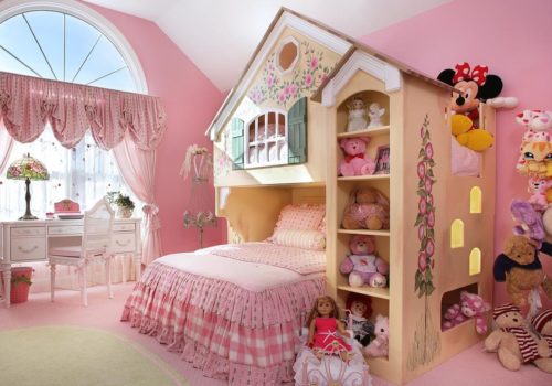 Лучшие идеи для оформления детской комнаты девочки 4-6 лет