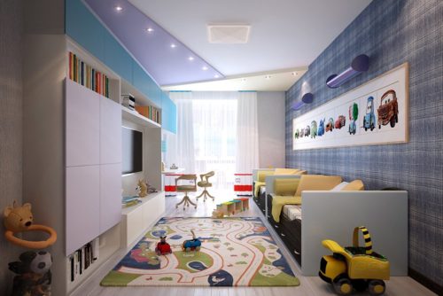 Лучшие идеи для оформления детской комнаты мальчика 4-6 лет