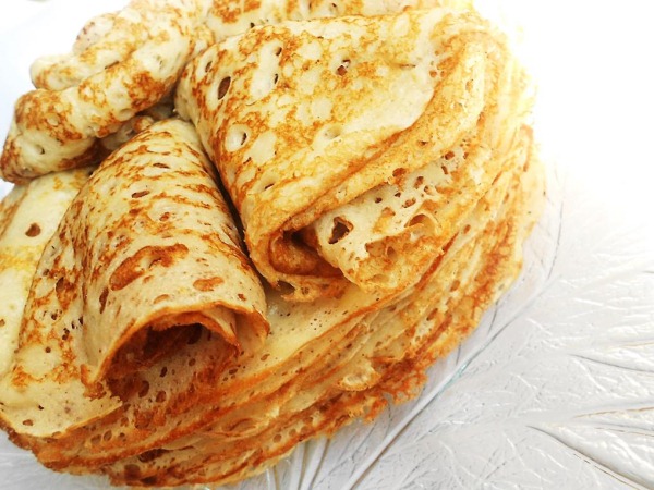 Рецепт блинов на минеральной воде bliny