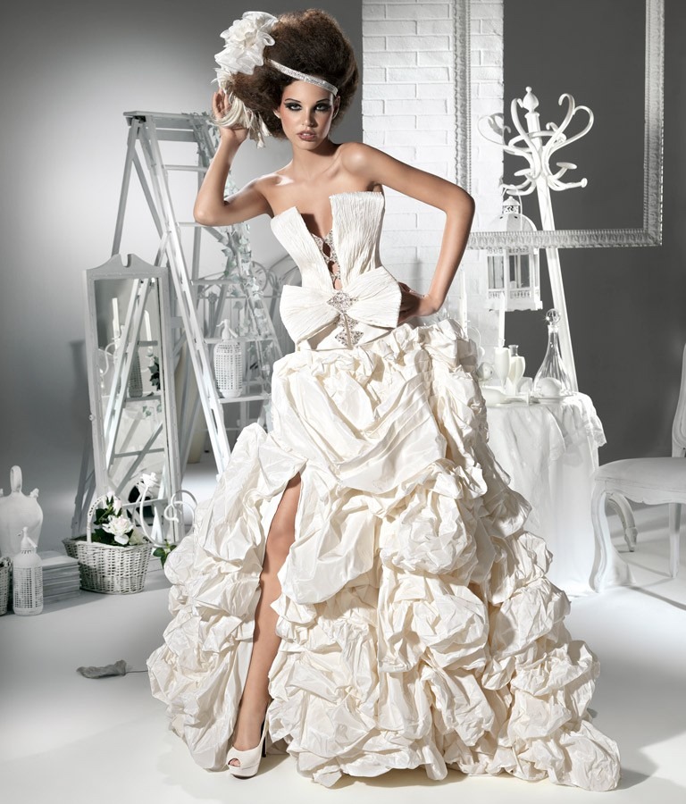 Необычные дополнения к свадебному платью dopolnenija k svadrbnomu platju