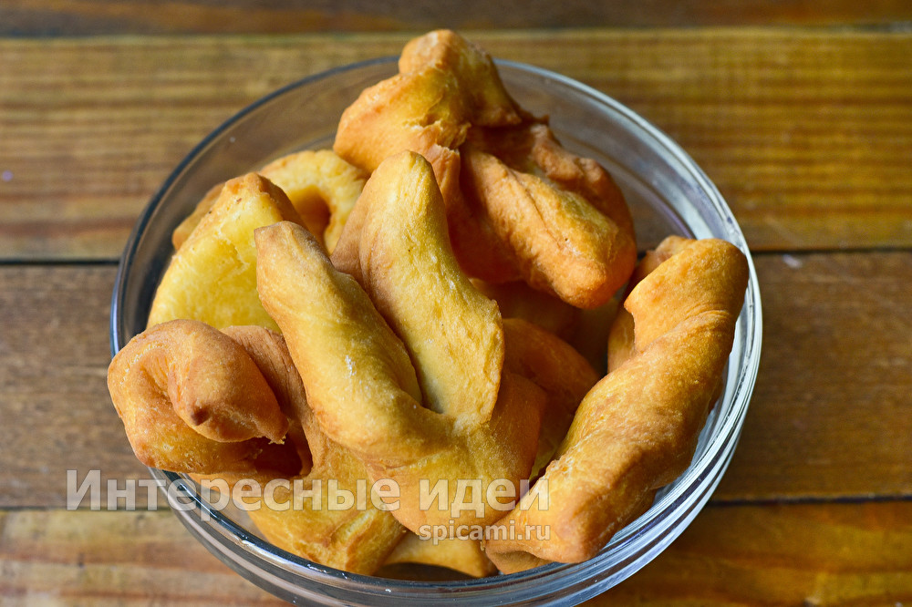 Пышный хворост на сметане — очень вкусный хворост на сметане