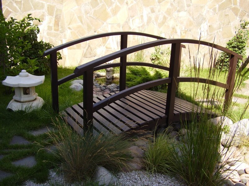 Идеи восхитительных садовых мостиков мост