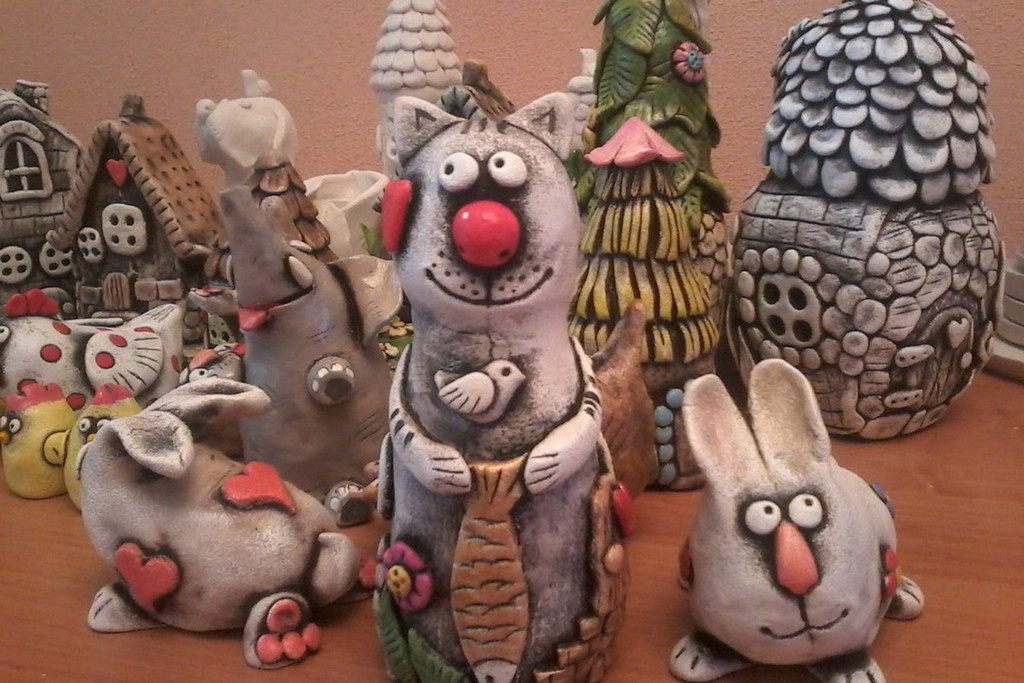 Лепим, но не едим: поделки из соленого теста поделки из соленого теста