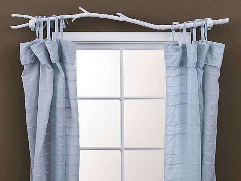 Как повесить шторы без карниза: 5 простых идей