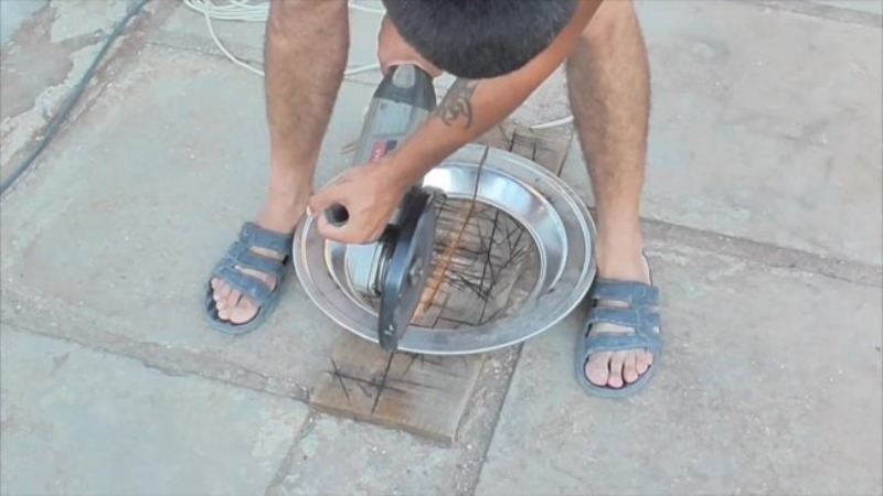 Как сделать потрясающий мангал из барабана от стиральной машинки