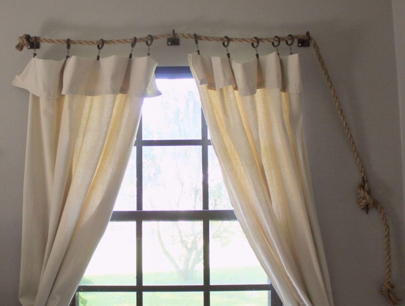 Как повесить шторы без карниза: 5 простых идей