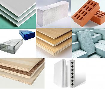 Типы строительных материалов