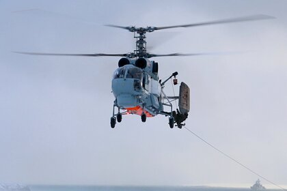 Обломки совершившего жесткую посадку на Камчатке вертолета Ка-27 обнаружили