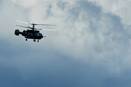 Поиски совершившего жесткую посадку вертолета ФСБ решили отложить