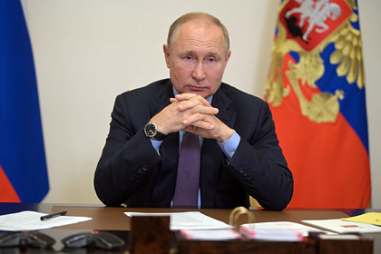 Путин рассказал о заболевшем COVID-19 человеке из его окружения