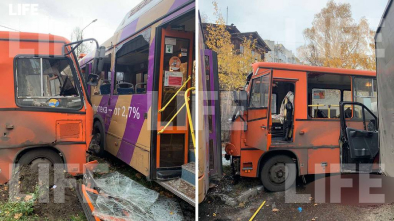 18 человек пострадали в ДТП с двумя автобусами и "газелью" в Нижнем Новгороде