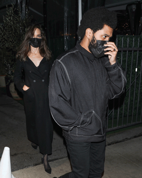 Анджелина Джоли не изменяет своему классическому стилю даже ради свидания c The Weeknd