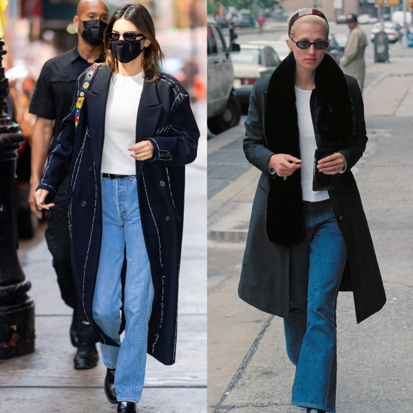 Черные джинсы: как модницы европейских столиц носят их этой осенью