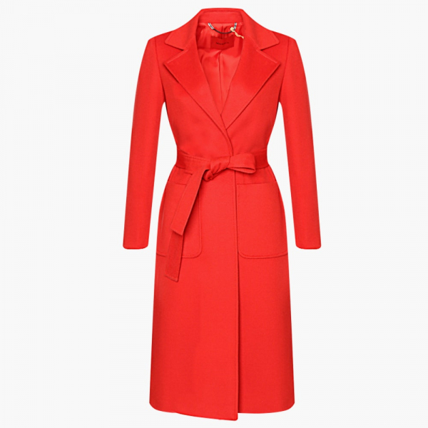 Красное пальто, как у Мэри-Кейт Олсен. Где его купить, с чем его носить и почему оно не выйдет из моды