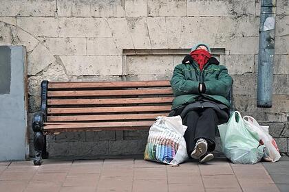 В Москве резко выросла смертность среди бездомных